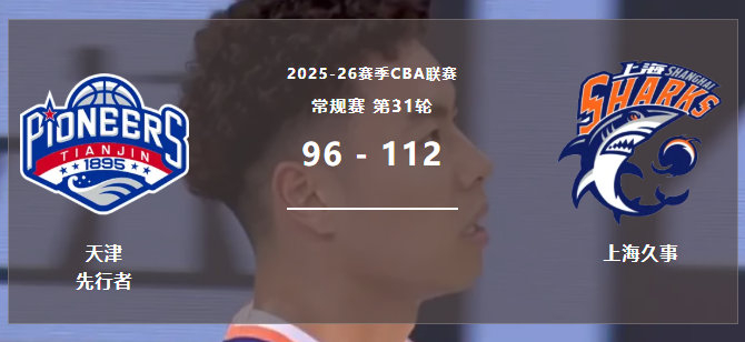 上海男篮客场大胜天津豪取12连胜